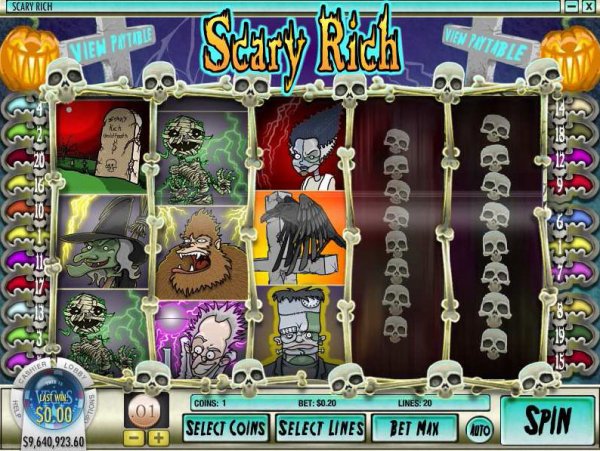 Featured online casinos that have Scary Rich Slots