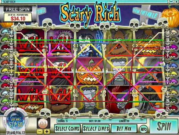 Featured online casinos that have Scary Rich Slots