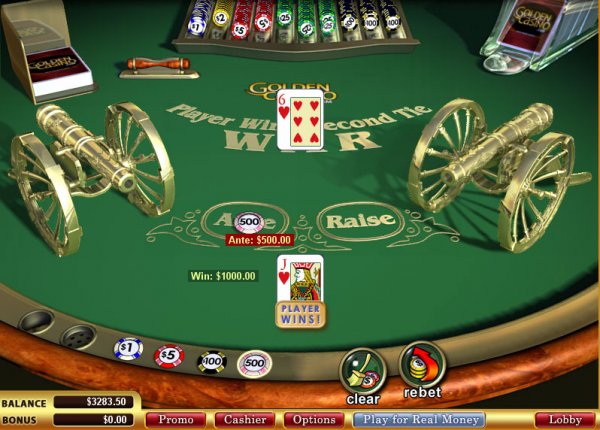 VT - Casino War game