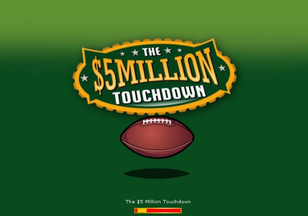 Five Million Dollar Touchdown Slots at the following online casinos