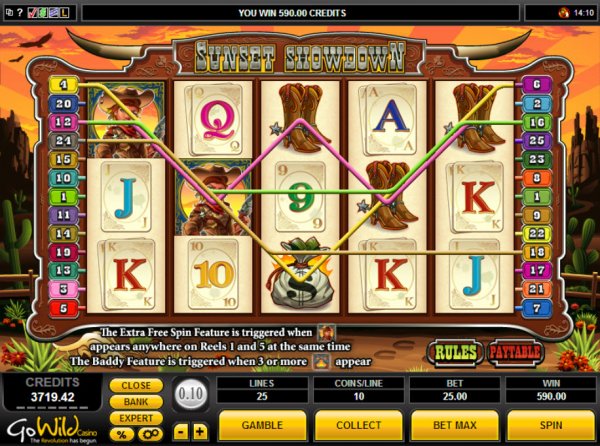 selection Of Casino Games Online