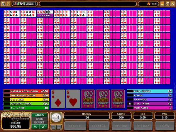 You can find Double Joker 100 hand at the following online casinos