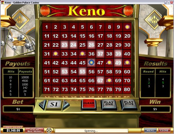 Best Online Keno Casino