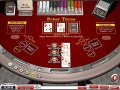 Screenshot of Playtech's 3 card poker (Poker Three)