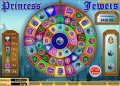 Screenshot of Princess Jewels video slot machine bonus round.