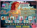 Paytable from Mermaid Queen Slots by RealTime Gaming