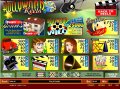 Paytable from Hollywood Reels Slots from Net Entertainment.