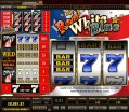 Screenshot of 5 payline Red White Blue Progressive Slots from Net Entertainment.