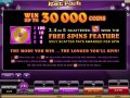 Paytable for The Rat Pack Slots from Microgaming