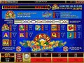 Paytable for Cash Splash video slots