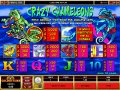 View the pay table for Crazy Chameleons
