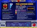 Rules and Payout chart for Sneak a Peek Hunks