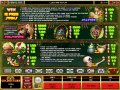 Witch Dr. slots pay out table