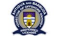 Official seal/logo for the gaming jurisdiction of Antigua and Barbuda