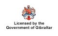 Official seal/logo for the gaming jurisdiction of Gibraltar