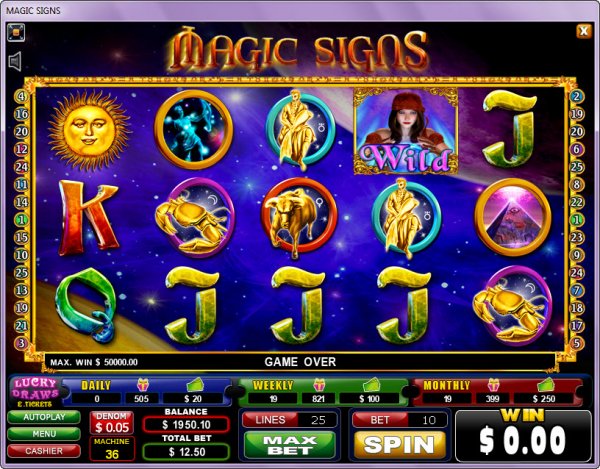 Magic Signs Slots Game