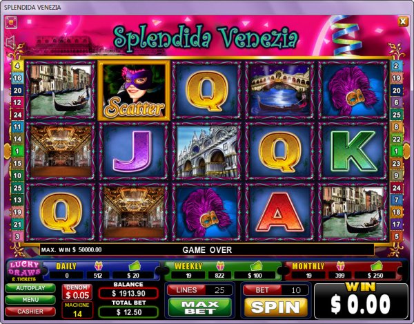 Splendida Venezia Slots Game