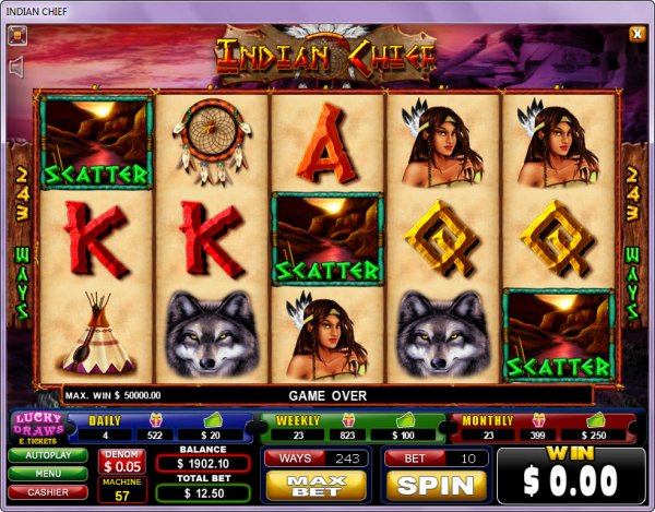 Indian Chief Slots 243 Ways