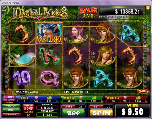 Magical Fairies Slots Game