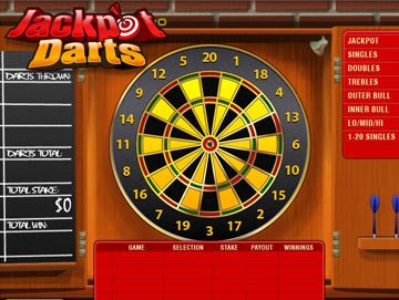 Jackpot Darts is a betting game by Playtech