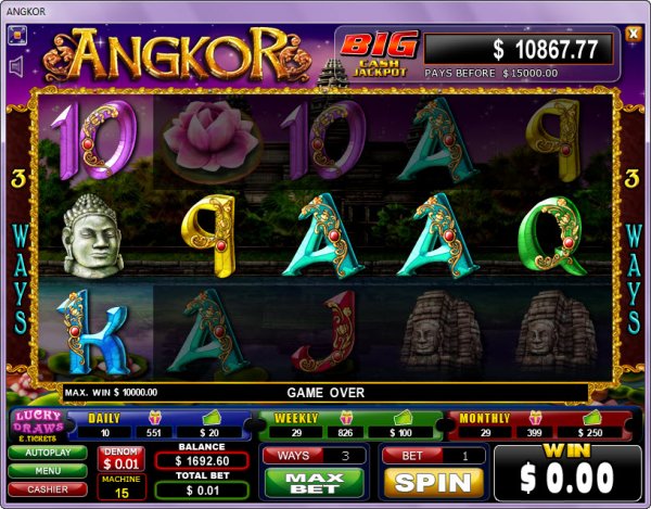Angkor Slots Game 3 Ways