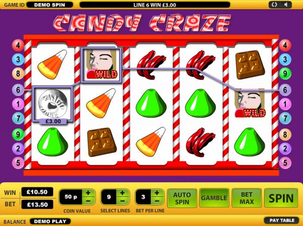 Candy Craze Slots Game