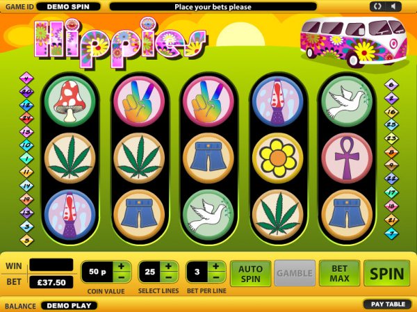 Hippies Slots Game