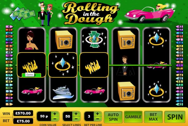 Rolling in the Dough Slots Game
