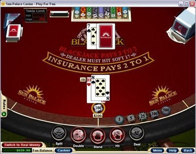 Sun Palace Casino Blackjack