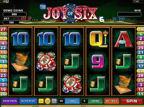 The Joy of Six Slots Game