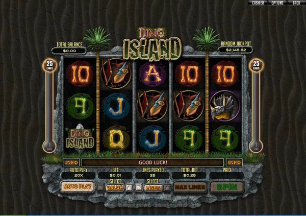 Dino Island Slots Game