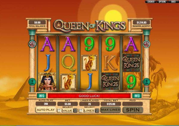 Queen of Kings Slots Game