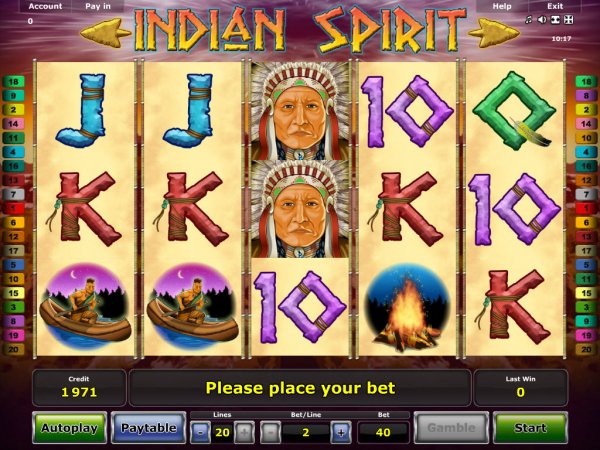 Indian Spirit Slots Game