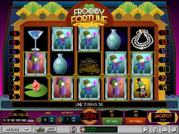 Froggy Fortune Slots Game