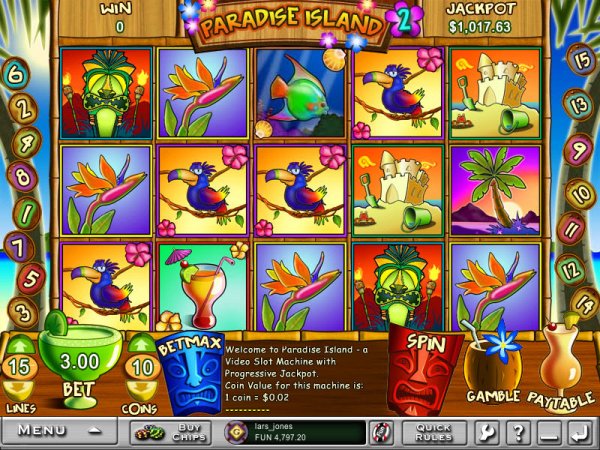 how do i find a parrot in paradise island 2