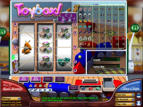 Toybox! Slots Game