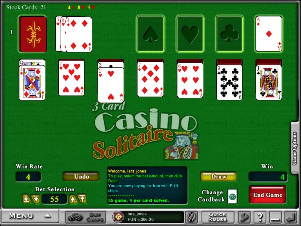 rules for card game casino