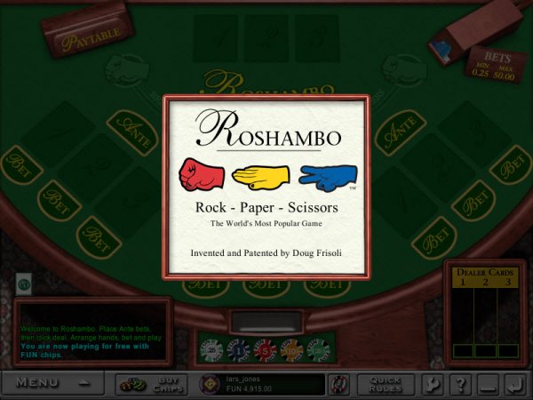 Roshambo Game