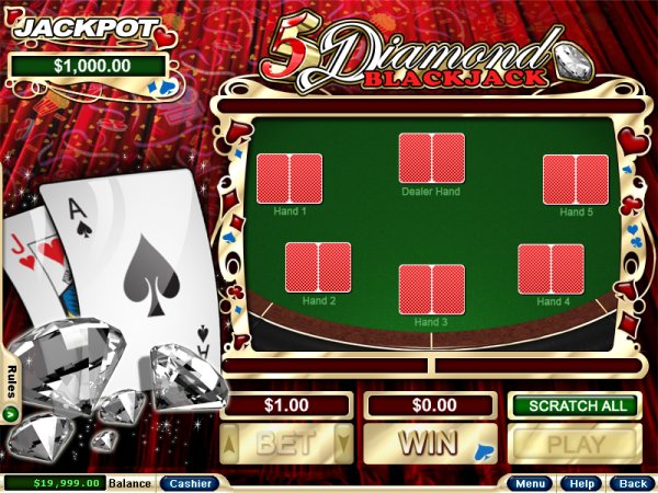 how to play blackjack tripler cratch off