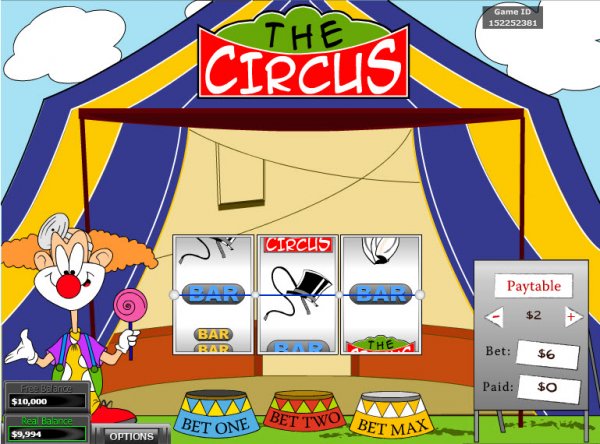 The Circus Slots Game