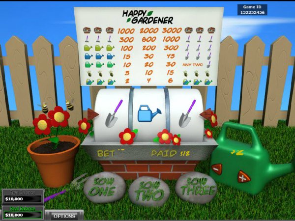 Happy Gardener Slots Game Reels