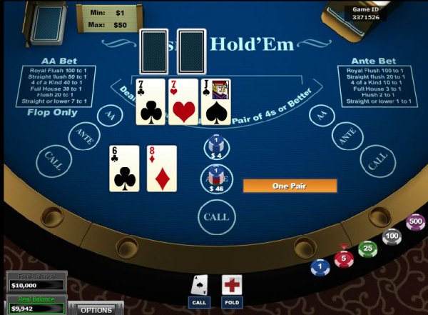 Casino Holdem Poker Flop