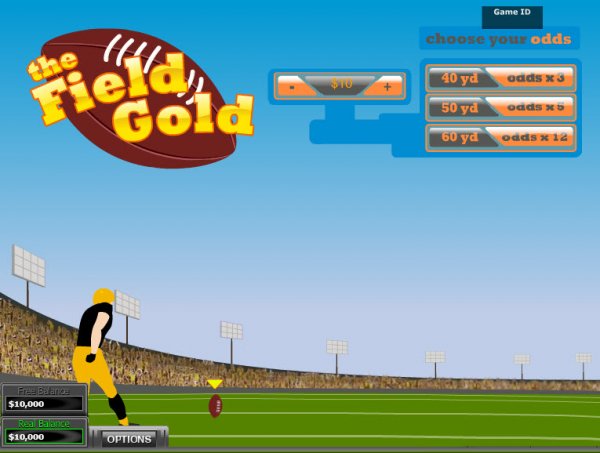 The Field Gold Fixed Odds Game