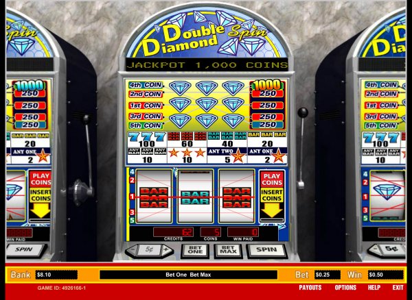 double diamond slot machine strategy