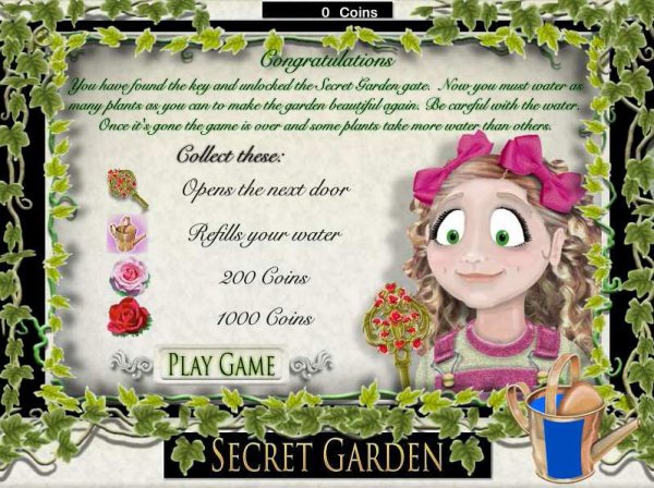 Secret Garden - Instructions