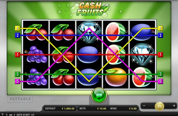 Cash Fruits Plus Slots Game