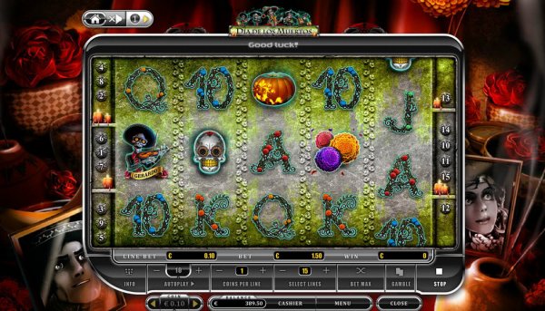 Dia De Los Muertos (Day of the Dead) Slots Reel Game