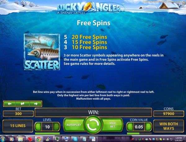 Lucky Angler Slots Free Spins