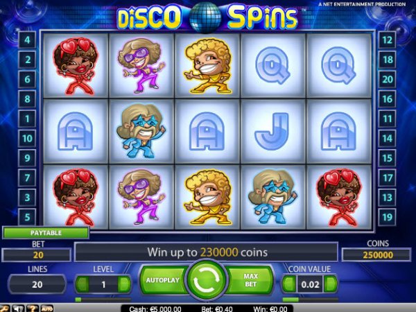 Disco Spins  Slots Game Reels