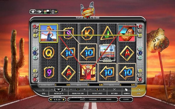 Trucker's Heaven Slots Game Reels